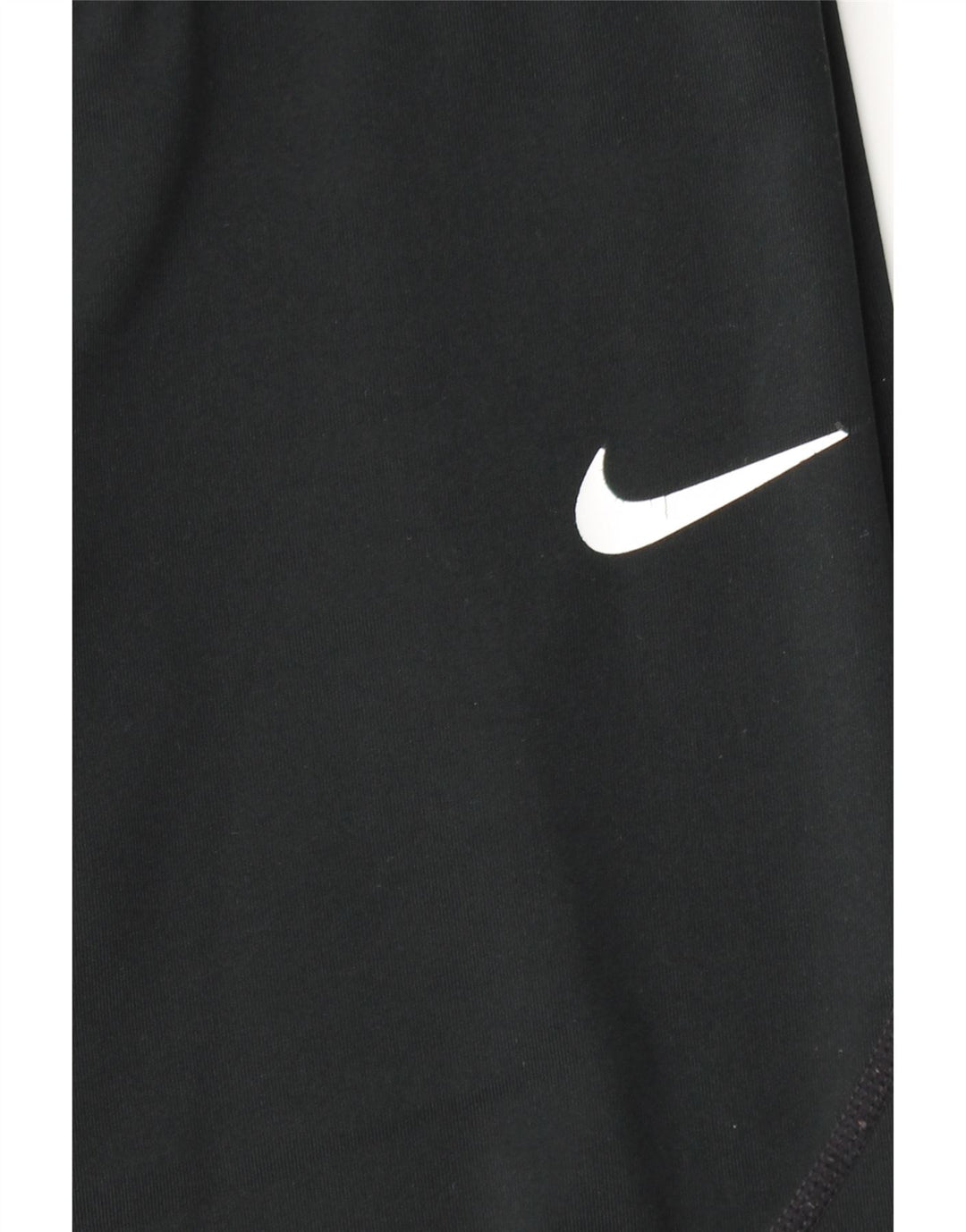 NIKE Womens Graphic Leggings UK 4 XS Black Vintage Nike and Second-Hand Nike from Messina Hembry 