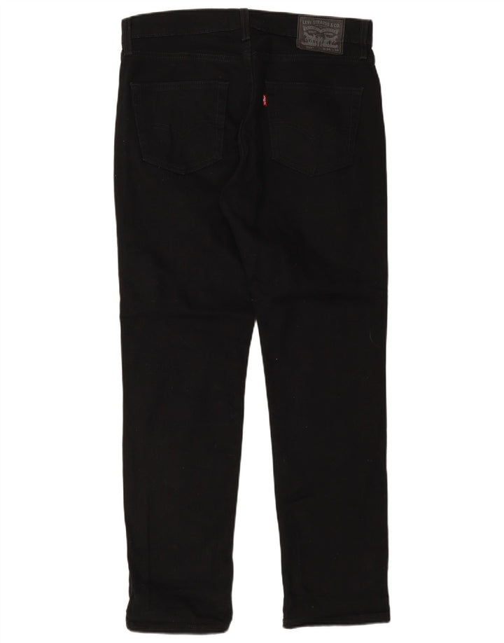 Levi's Mens 511 Slim Jeans W34 L30 Black Cotton