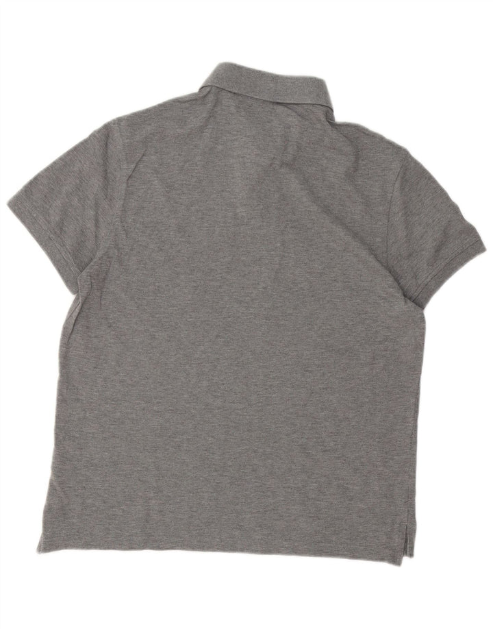 Tommy Hilfiger herre poloshirt mellemgrå bomuld
