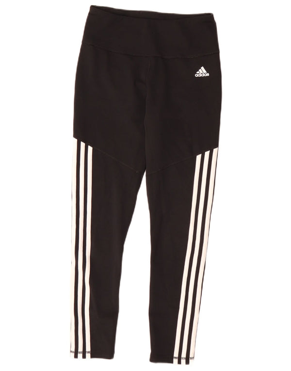 Adidas Womens Climalite Leggings UK 8/10 Small Black