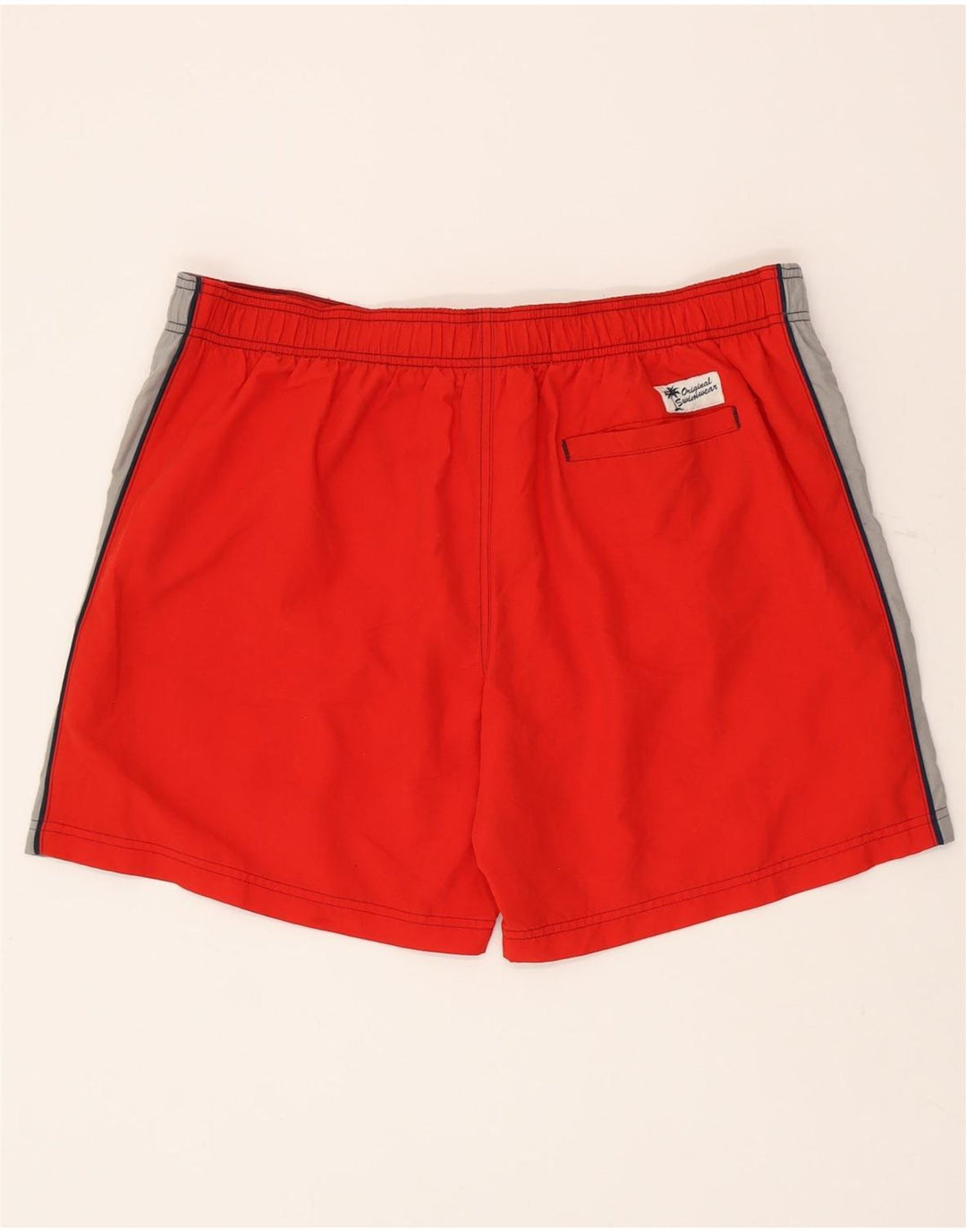Ανδρικά σορτς κολύμβησης Marks & Spencer XL Red Colourblock Polyester