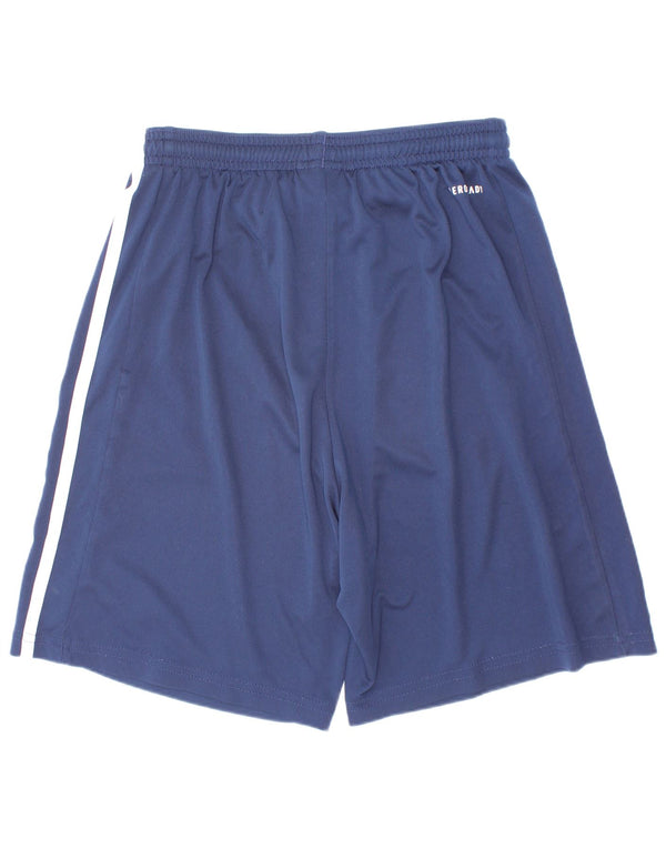 Adidas Boys Aeroready Sports Shorts 13-14 år Navy Blue Polyester