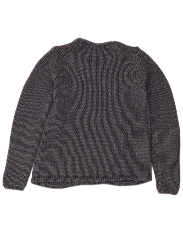 Tommy Hilfiger Donna Maglione con scollo a barca Maglione UK 6 XS Viscosa grigia