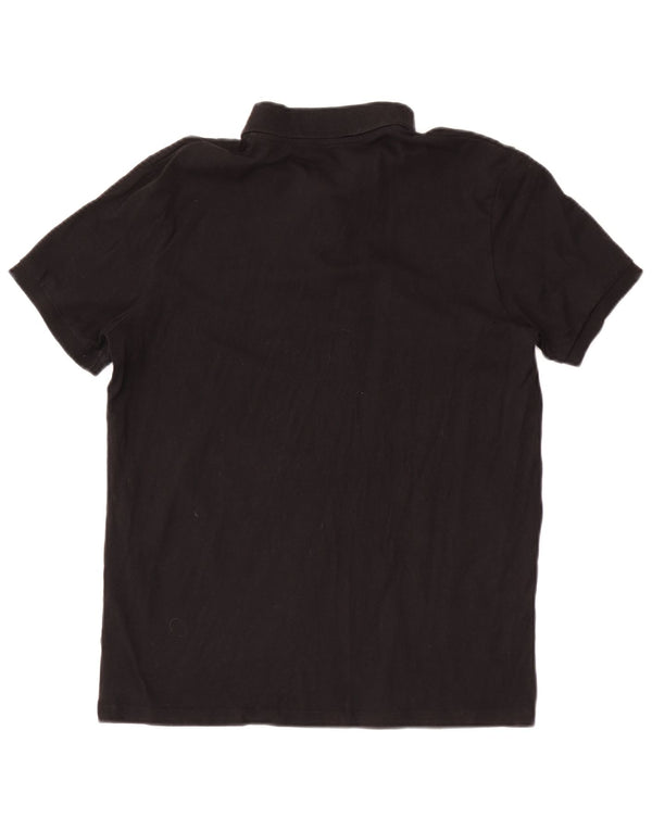Jack & Jones herre poloshirt Medium sort bomuld