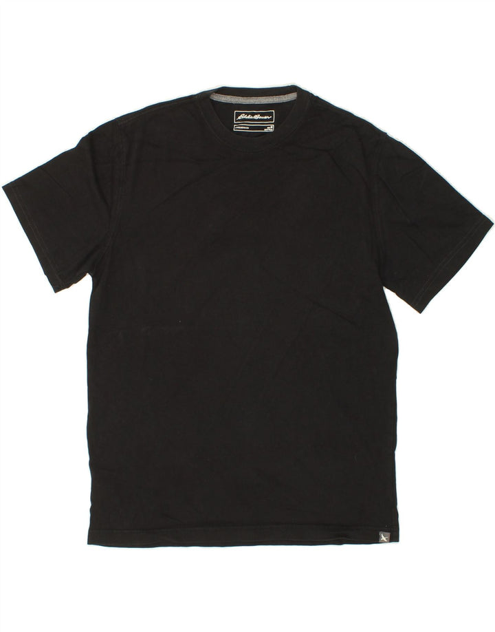 EDDIE BAUER Mens T-Shirt Top Medium Black Cotton Vintage Eddie Bauer and Second-Hand Eddie Bauer from Messina Hembry 