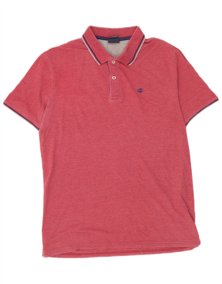 Champion Herren Poloshirt Mittelrosa