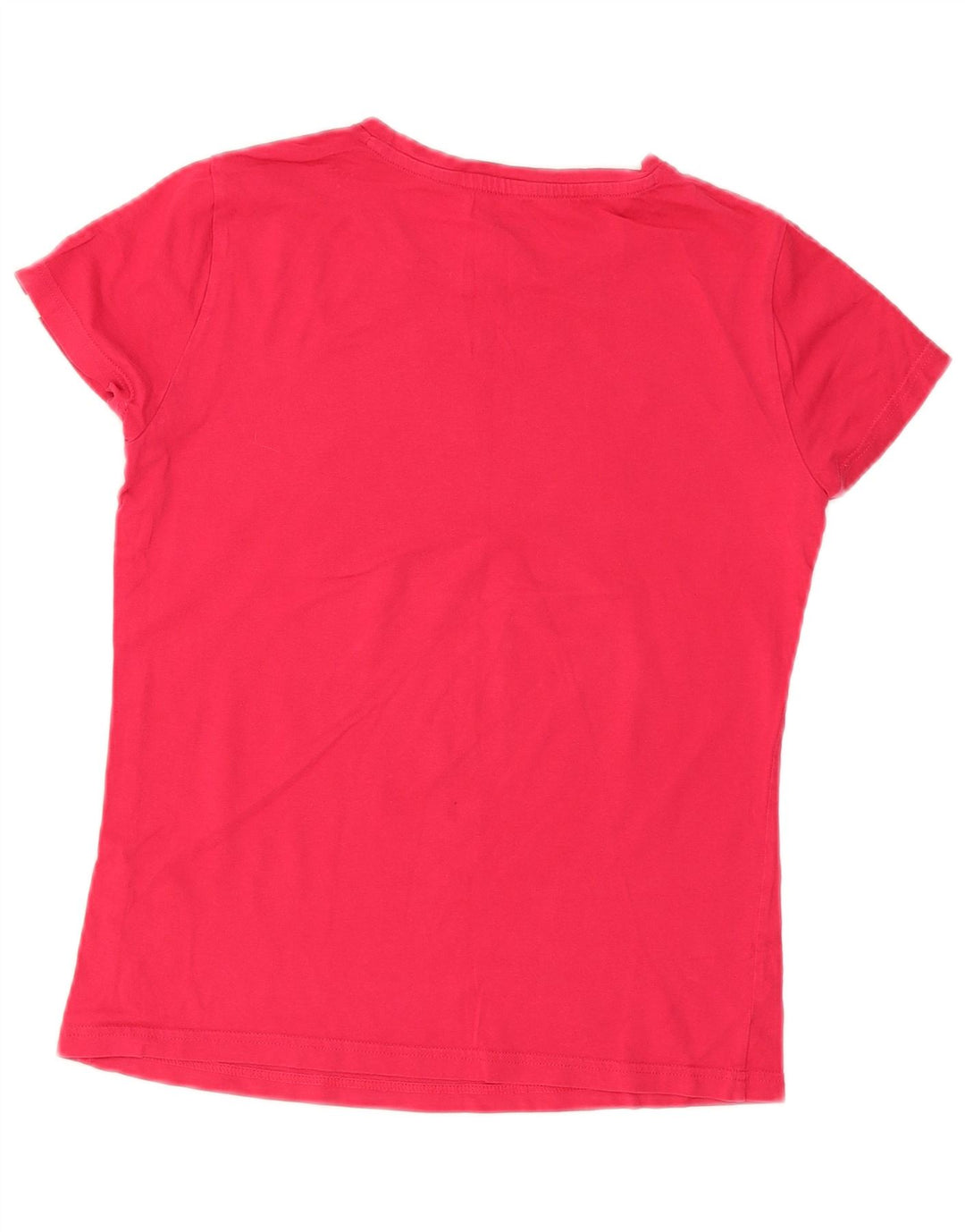 Puma Womens Graphic T-Shirt Top UK 12 Medium  Red