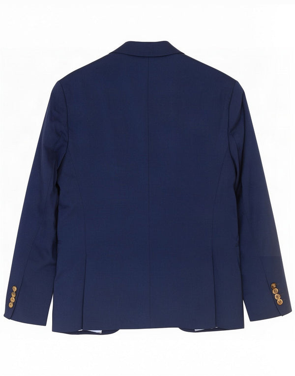 Zara Veste Blazer 1 Bouton Homme EU 56 XL Bleu Marine Polyester