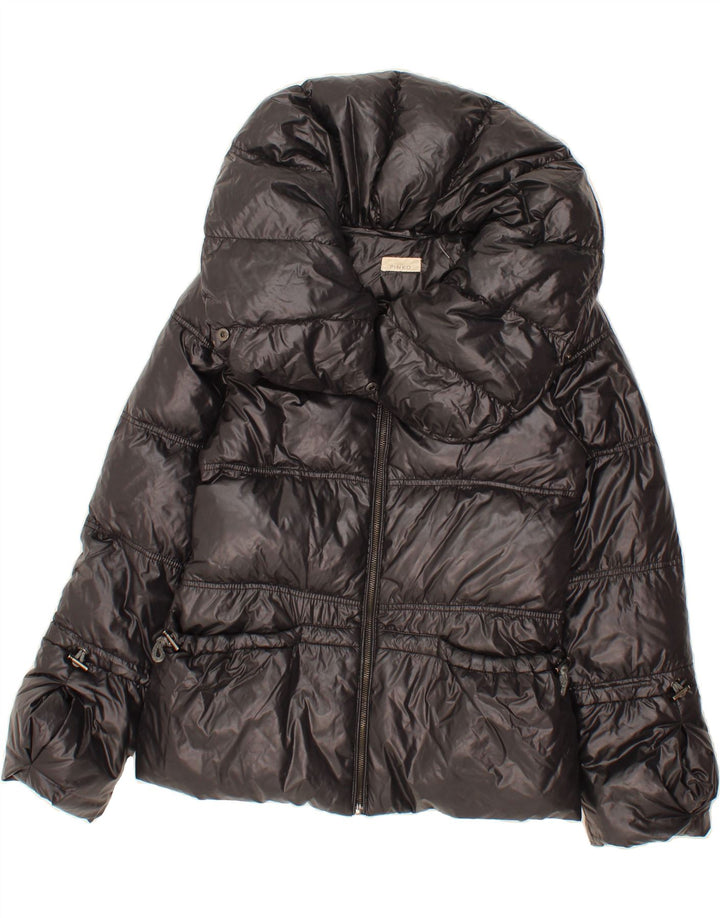 PINKO Girls Padded Jacket 13-14 Years 2XL Black Polyamide Vintage Pinko and Second-Hand Pinko from Messina Hembry 