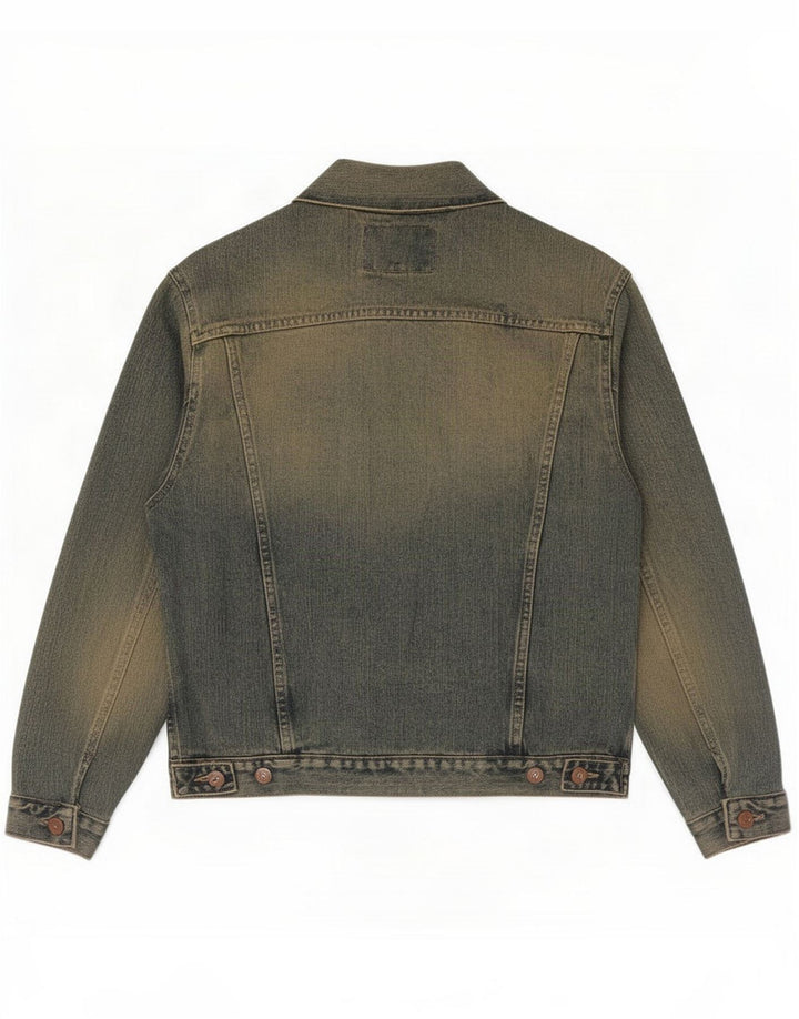 Pickwick Chaqueta vaquera para mujer UK 44 Azul medio Algodón clásico