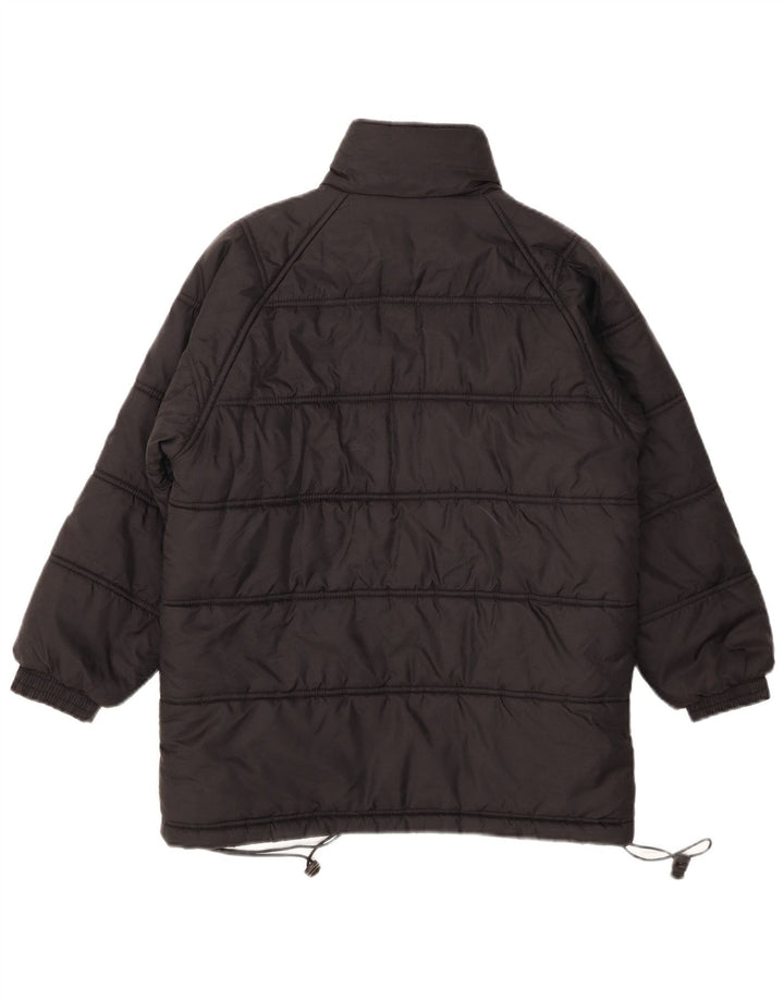 Umbro Boys Padded Jacket 10-11 Years Black Nylon