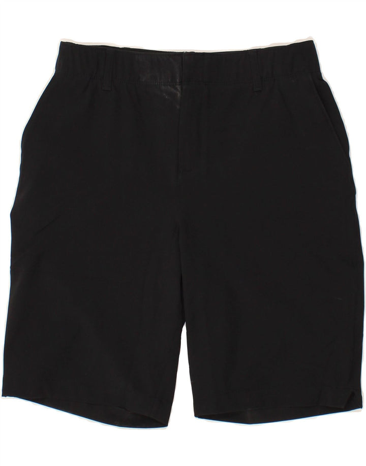 UNDER ARMOUR Womens Chino Shorts US 4 Small W27  Black Polyester Vintage Under Armour and Second-Hand Under Armour from Messina Hembry 
