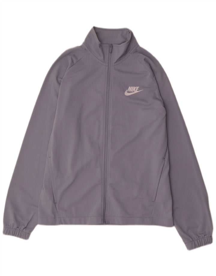 NIKE Mens Full Tracksuit Medium  Blue Polyester