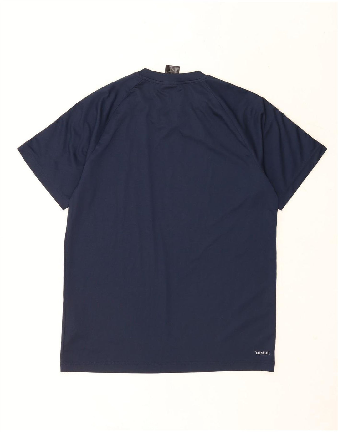 T-shirt ADIDAS da uomo Climalite Top medio in poliestere blu navy
