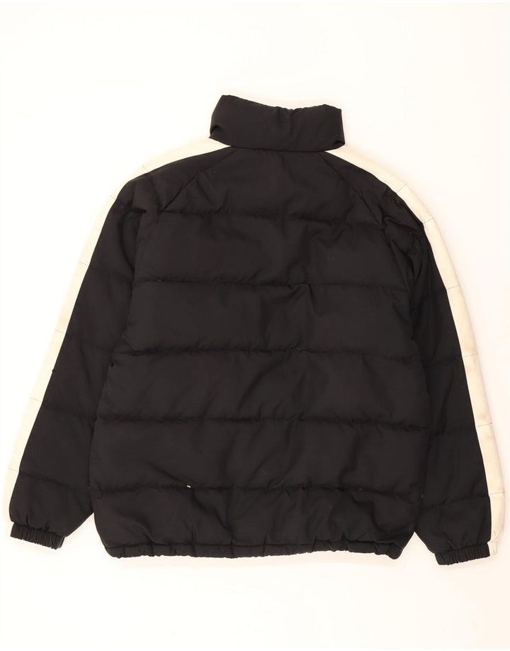 Fila Mens Padded Jacket IT 50 Large Black Colourblock Polyester