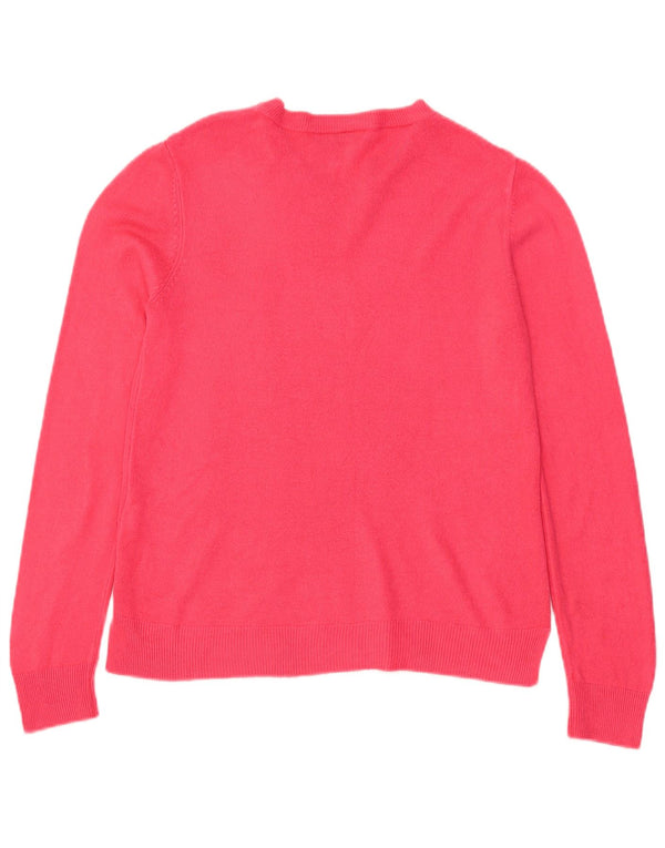 Marks & Spencer Dame sweater med rund hals DK 12 Medium Pink