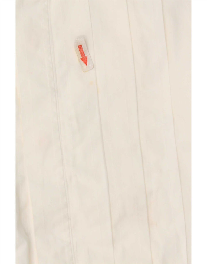 Ungaro Mens Formal Shirt Size 40 15 1/2 Medium White Cotton