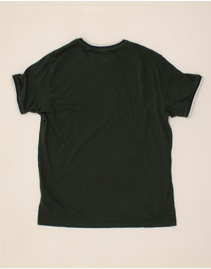 PENGUIN Mens T-Shirt Top Medium Green Cotton Vintage Penguin and Second-Hand Penguin from Messina Hembry 