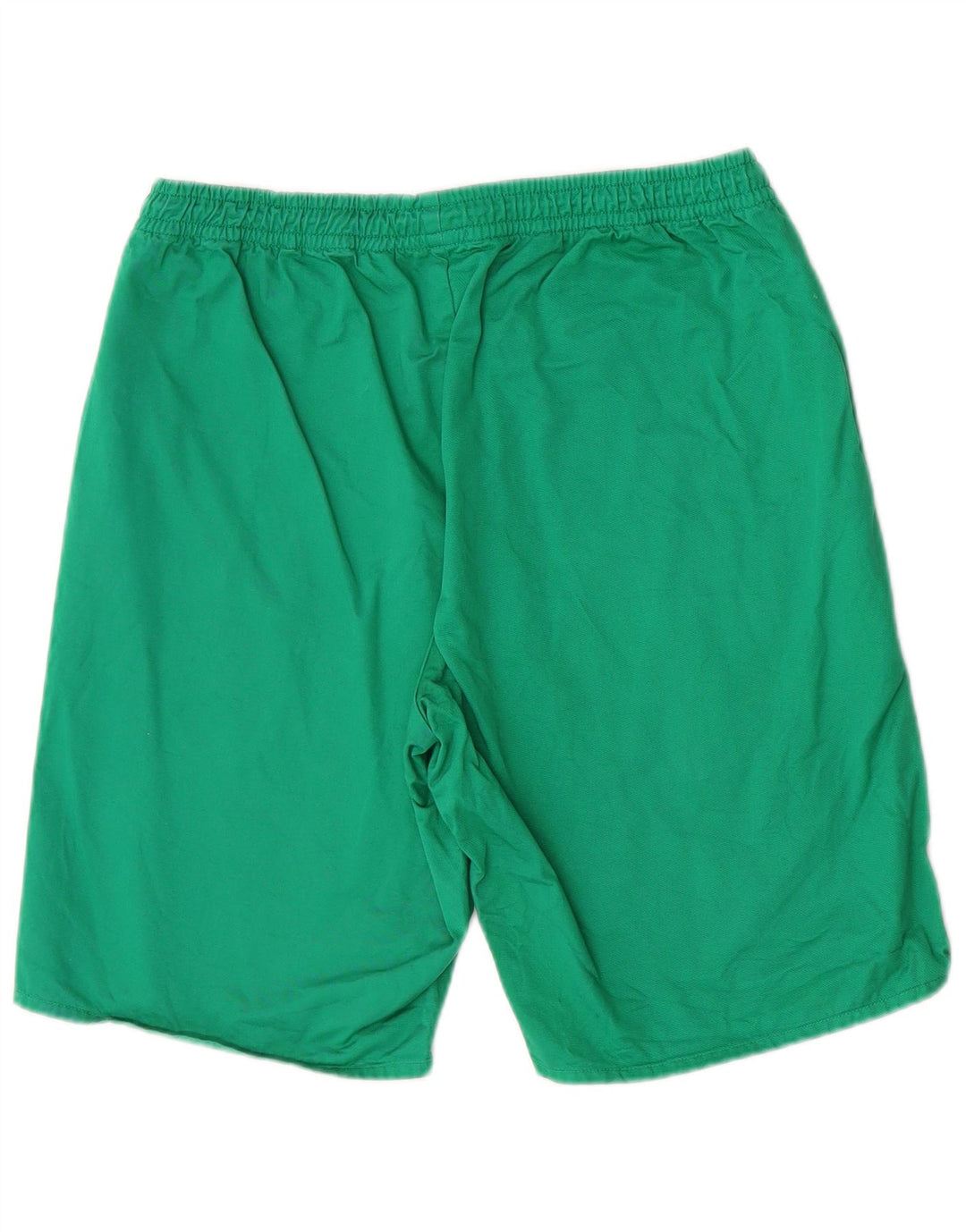 Benetton Mens Graphic Sport Shorts Medium  Green Cotton