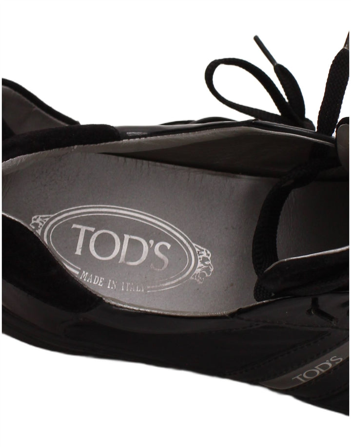 Tod's Mens Sneakers Trainers UK Size 8 Black
