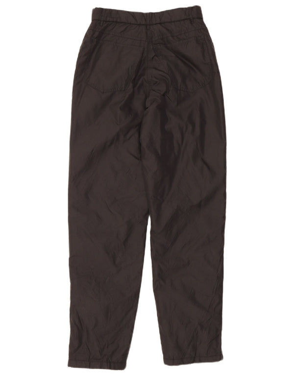 Pantaloni antivânt conici pentru femei Ellesse UK 10 Small W26 L30 Negru