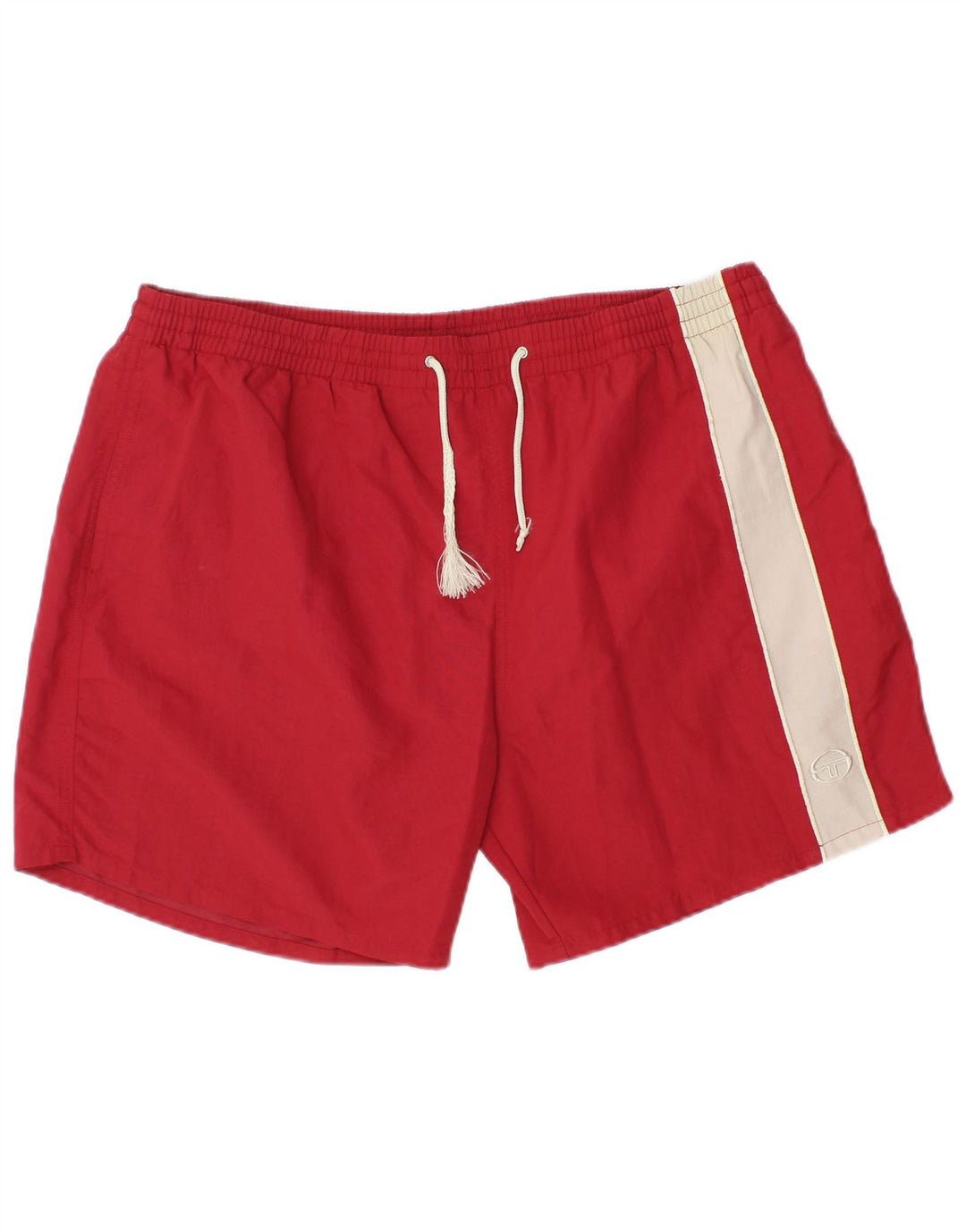 Sergio Tacchini Mens Swimming Shorts 2XL Red Colourblock Polyamide