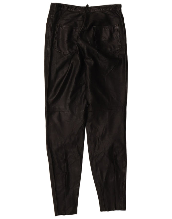 Lavorazione Artigiana Pantalones cónicos para hombre IT 48 Medium W30 L31 Black