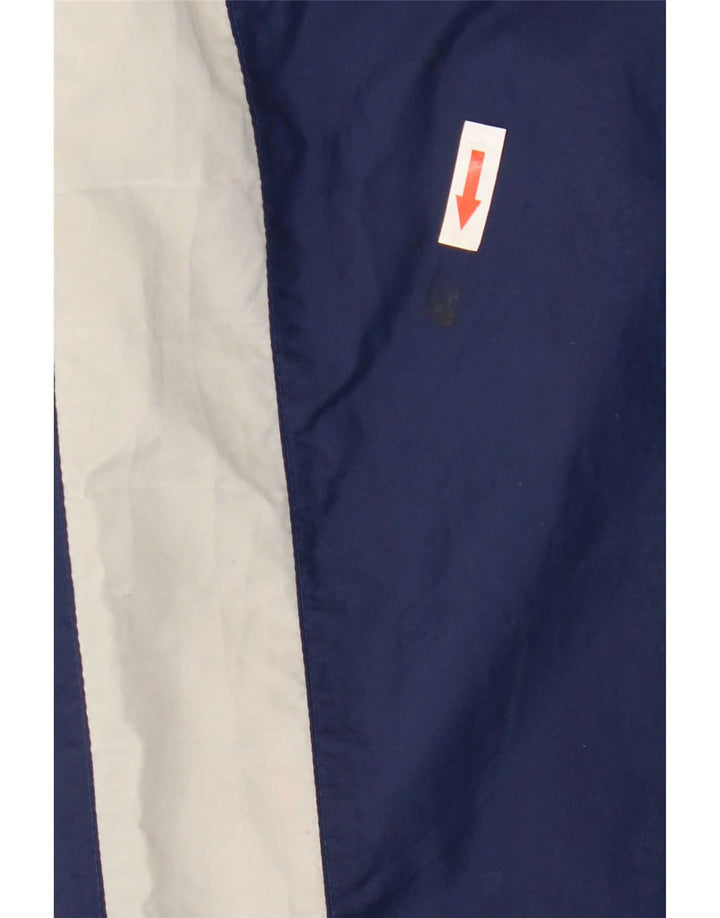 Nike Mens Tracksuit Trousers Joggers Medium Navy Blue Colourblock
