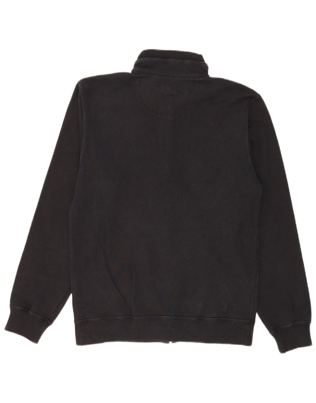 CHAMPION Mens Tracksuit Top Jacket Small Black Cotton