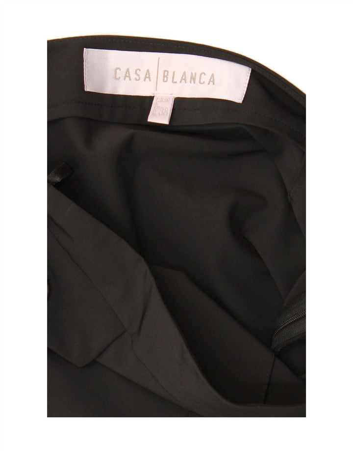 CASA BLANCA Womens Mini Skirt EU 38 Medium W32  Black Vintage Casa Blanca and Second-Hand Casa Blanca from Messina Hembry 