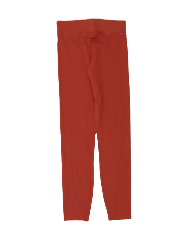 NIKE Womens Graphic Leggings UK 8 Small  Red Cotton Vintage Nike and Second-Hand Nike from Messina Hembry 