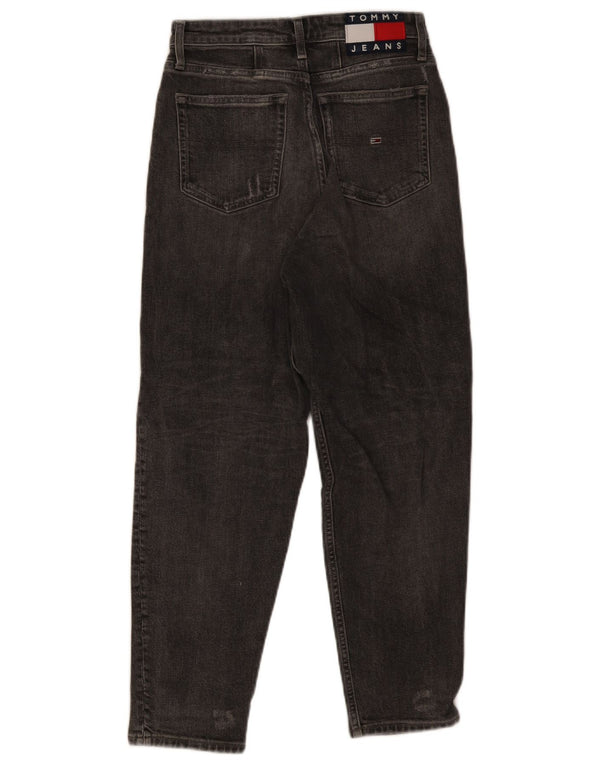 Tommy Hilfiger Damen Tapered Jeans W26 L25 Grau