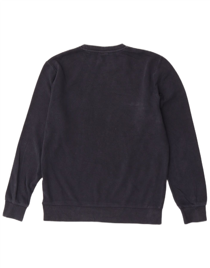 Jack & Jones Sweat-Shirt Graphique Homme Bleu Marine Moyen Coton