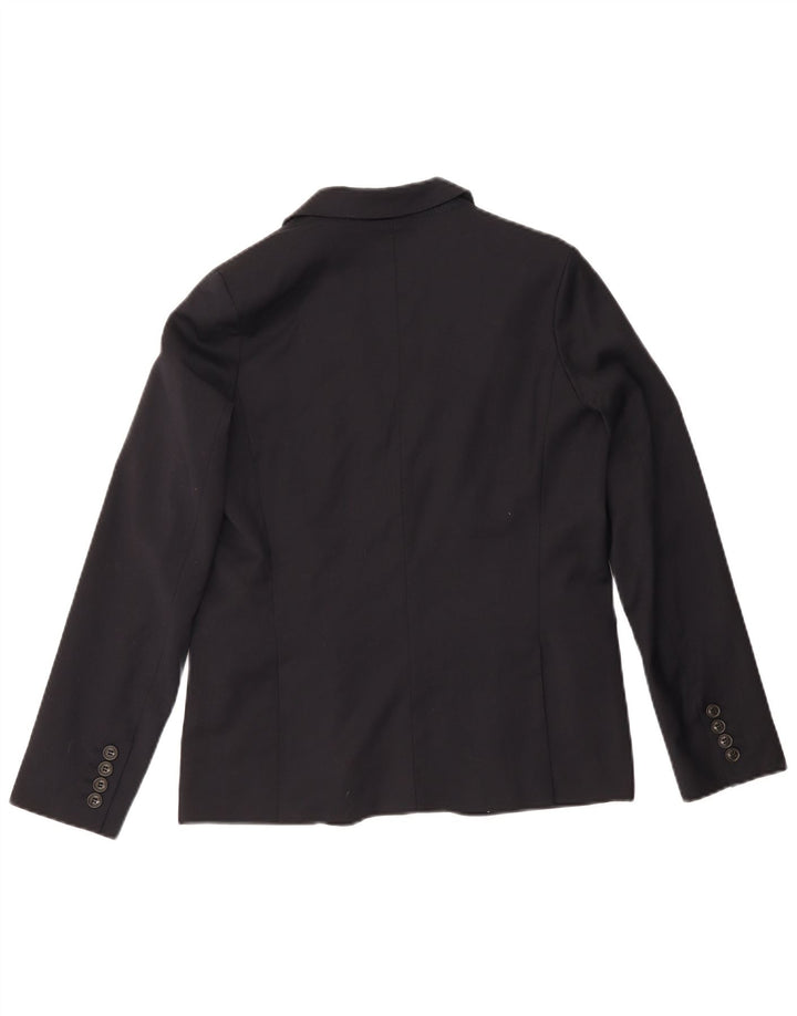 Giacca blazer a 2 bottoni Zara da ragazzo 13-14 anni in poliestere blu navy