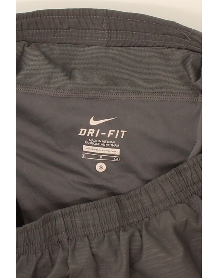 NIKE Womens Dri Fit Sport Shorts UK 10 Small  Grey Polyester Vintage Nike and Second-Hand Nike from Messina Hembry 