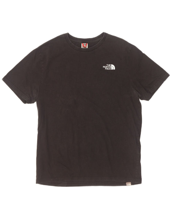 The North Face T-Shirt Homme Haut Large Noir Coton