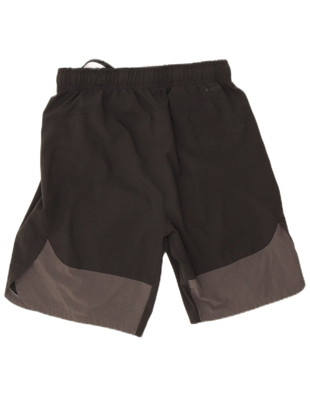 Nike Mens Dri Fit Sport Shorts Small Black Colourblock Polyester