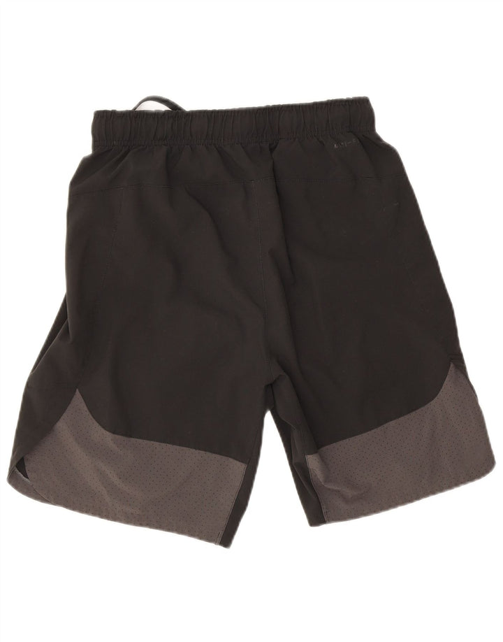 Nike Mens Dri Fit Sport Shorts Small Black Colourblock Polyester