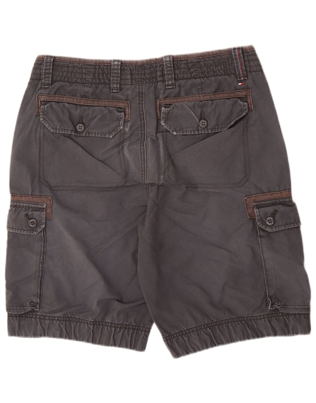 Tommy Hilfiger Mens Cargo Shorts Medium W31 Grey Cotton
