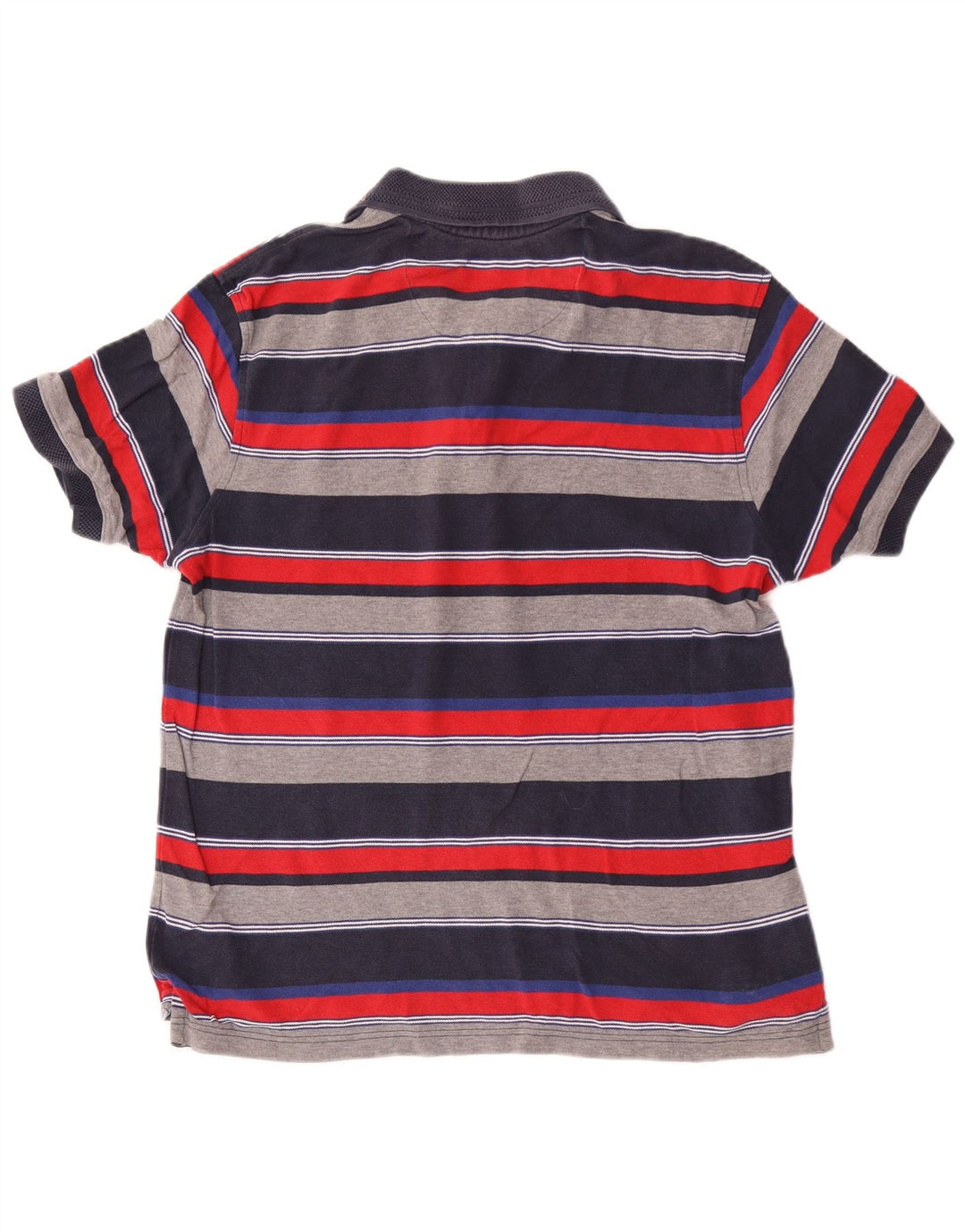 Marks & Spencer Mens Blue Harbour Polo Shirt Small Multicoloured Striped