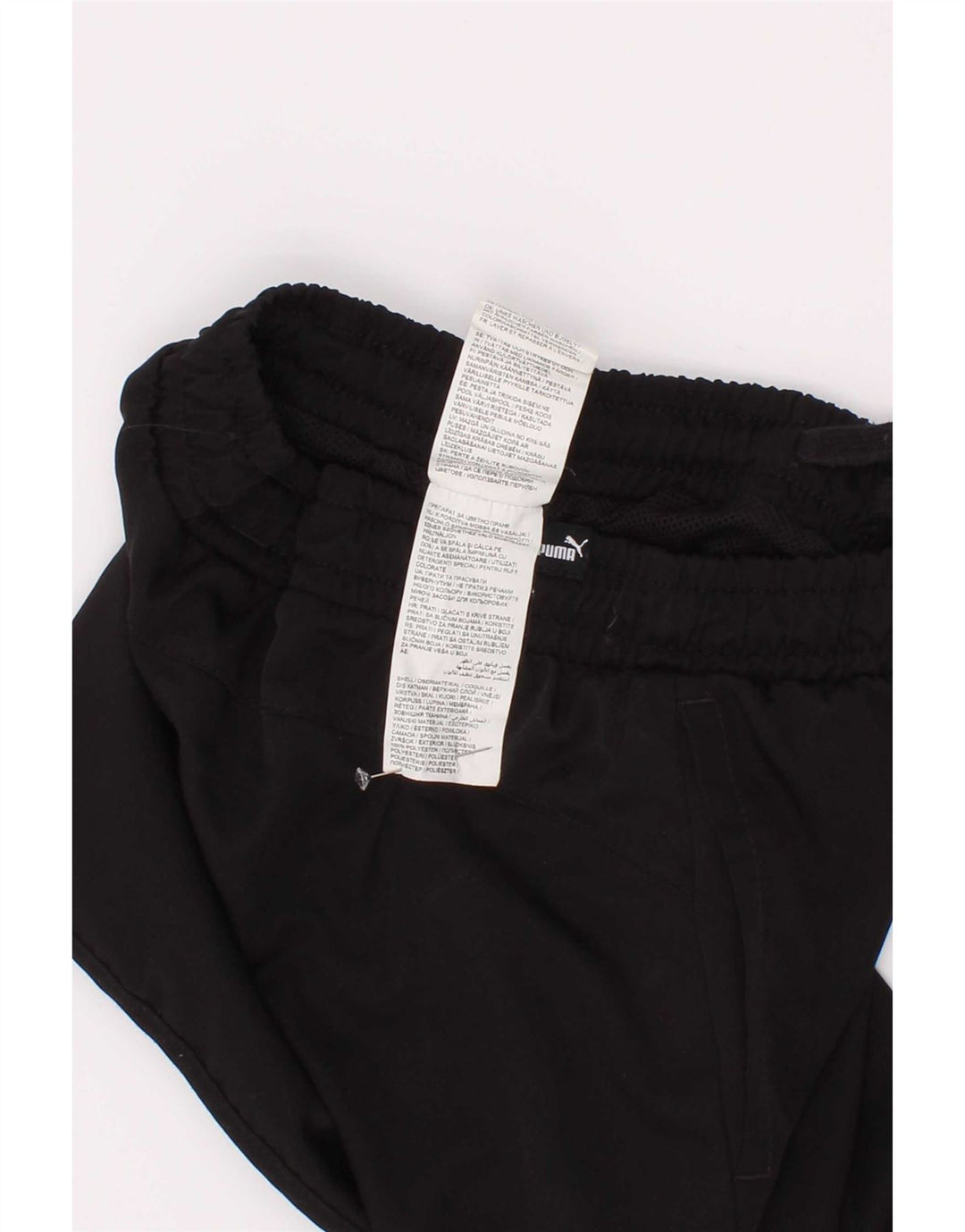 Puma Boys Sports Shorts 7-8 År Sort Polyester