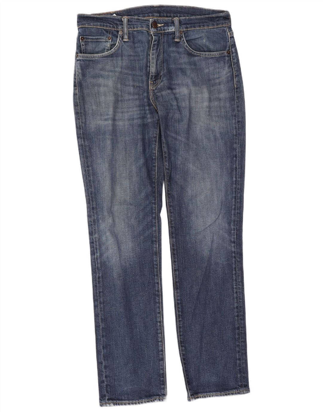 Levi's Uomo 511 Slim Jeans W32 L32 Cotone Blu
