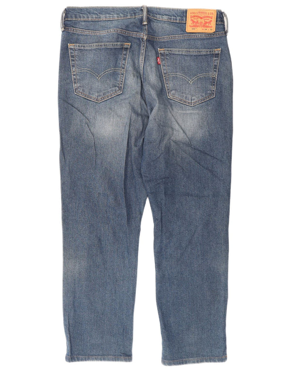 Levi's Jean 541 Athletic Straight Homme Bleu Coton W34 L32