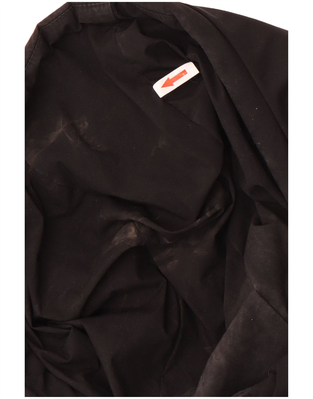Dkny Dame Hætte Polstret Frakke UK 18 XL Sort Polyester
