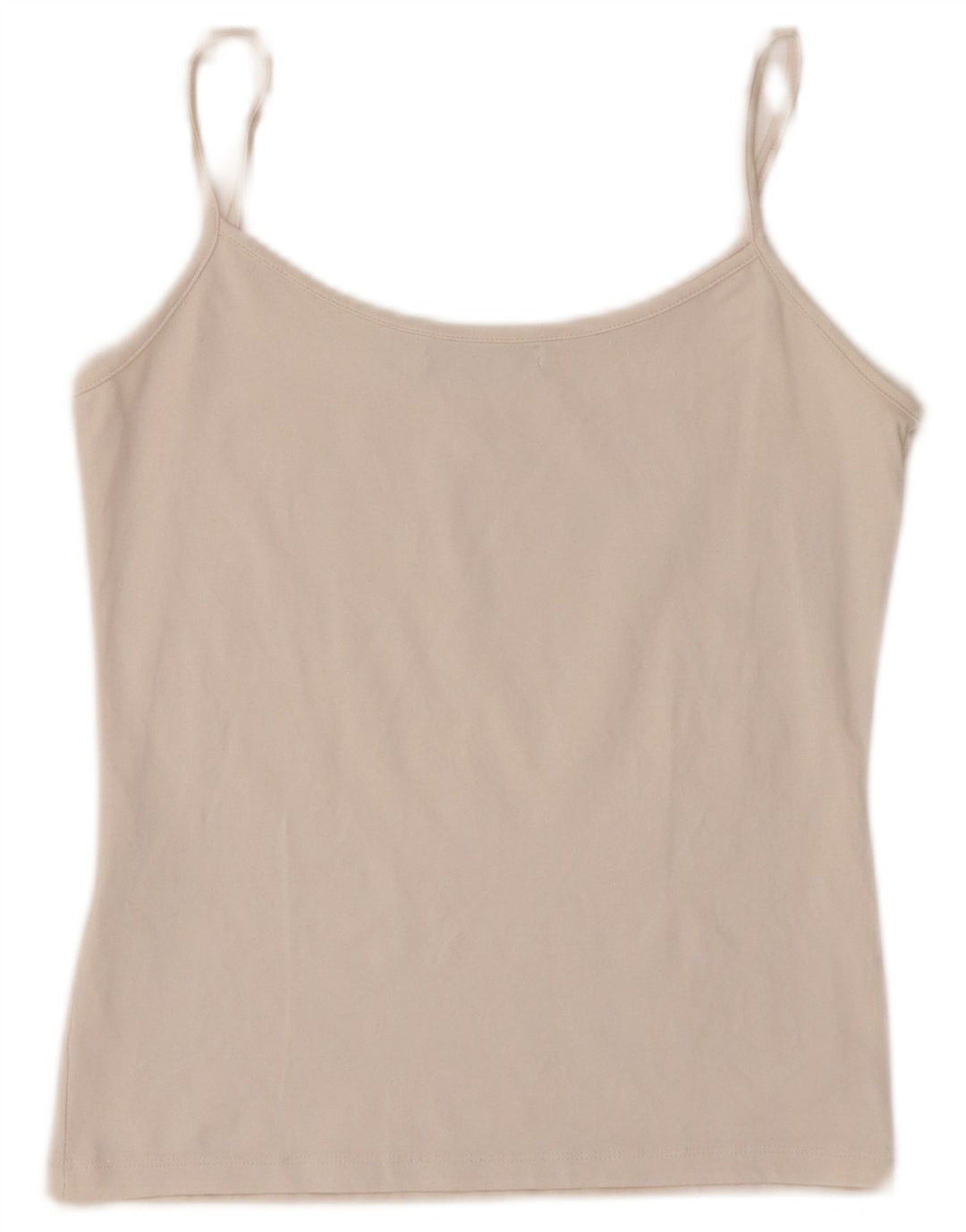 Zara Womens Cami Top UK 12 Medium Beige Nylon