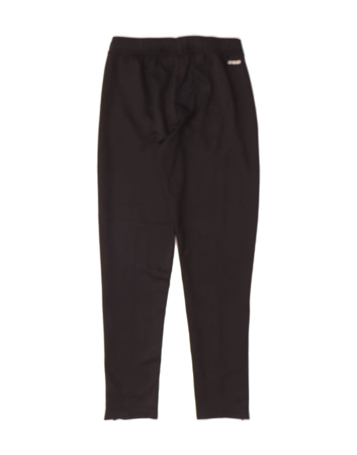 ADIDAS Boys Tracksuit Trousers 13-14 Years  Black Polyester Vintage Adidas and Second-Hand Adidas from Messina Hembry 