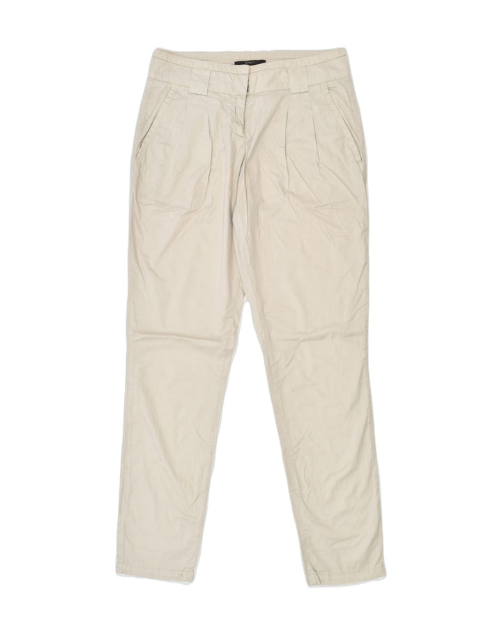 SEVENTY Womens Tapered Chino Trousers W38 L30 Beige Cotton | Vintage Seventy | Thrift | Second-Hand Seventy | Used Clothing | Messina Hembry 