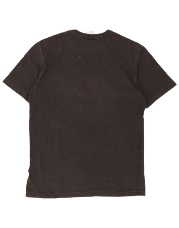 Champion Camiseta gráfica para hombre Top Medium Black Cotton