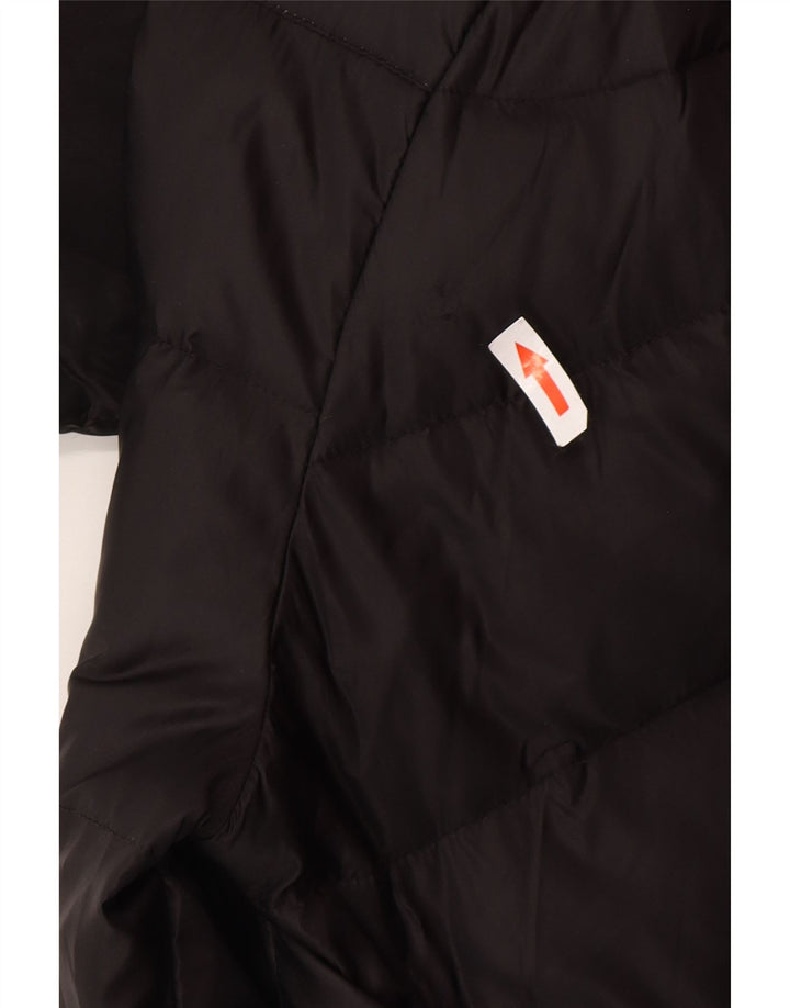 Guess Womens Padded Coat UK 12 Medium Black Polyamide