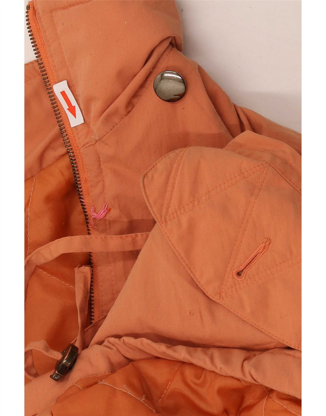 Vintage parkajakke til kvinder UK 18 XL Orange